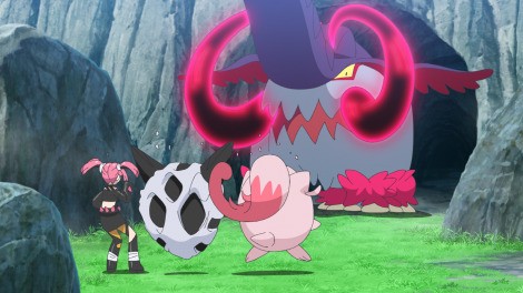 Scene from the anime Pokémon Horizons episode 80